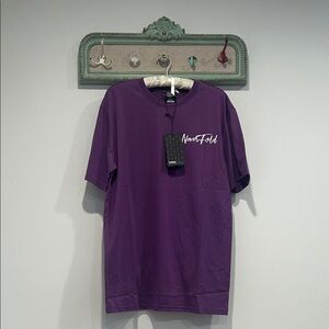 Genuine Grape Purple Short Sleeve Tee Never Fold Short Sleeve Large New